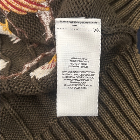 Ralph Lauren Olive Women's Crewneck Sweater ( New ) - Picture 8 of 13